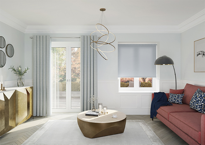 Roma, Rhino Grey - Twist&Fit Roller Blind - Image 8